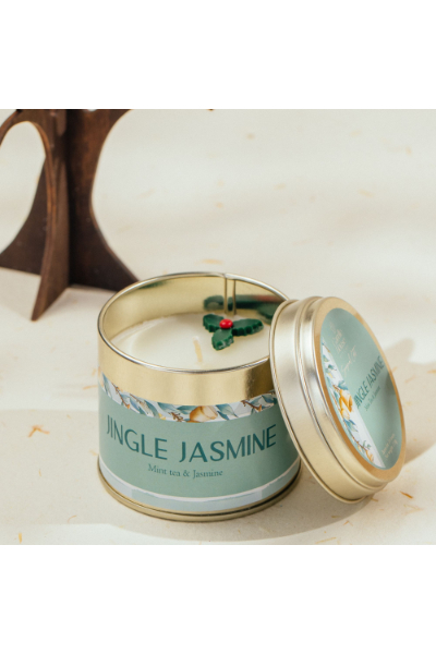 Christmas  Collection - Jingle Jasmine -Tall Tin